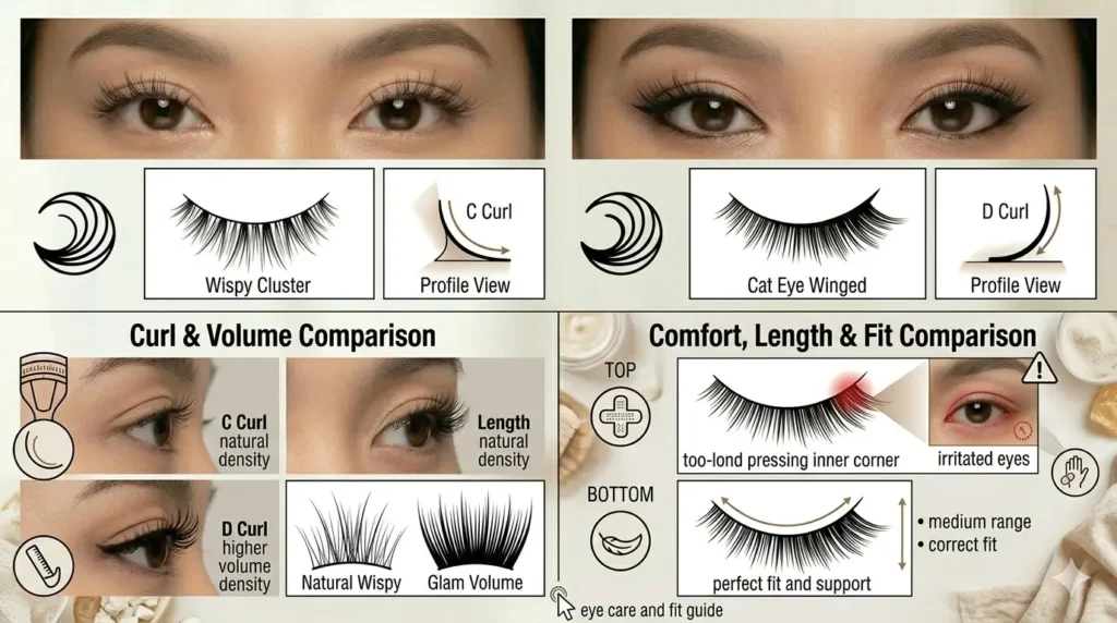 best lashes for almond eyes