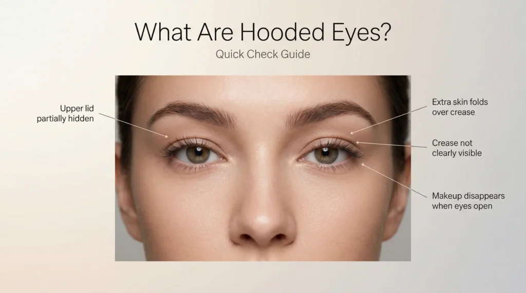 What are the hooded eyes