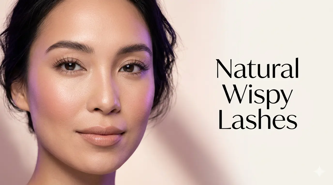 natural wispy lashes