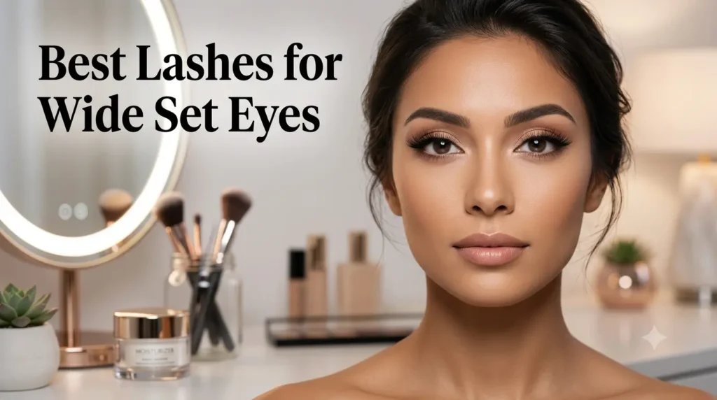 Best Lashes for Wide Set Eyes: